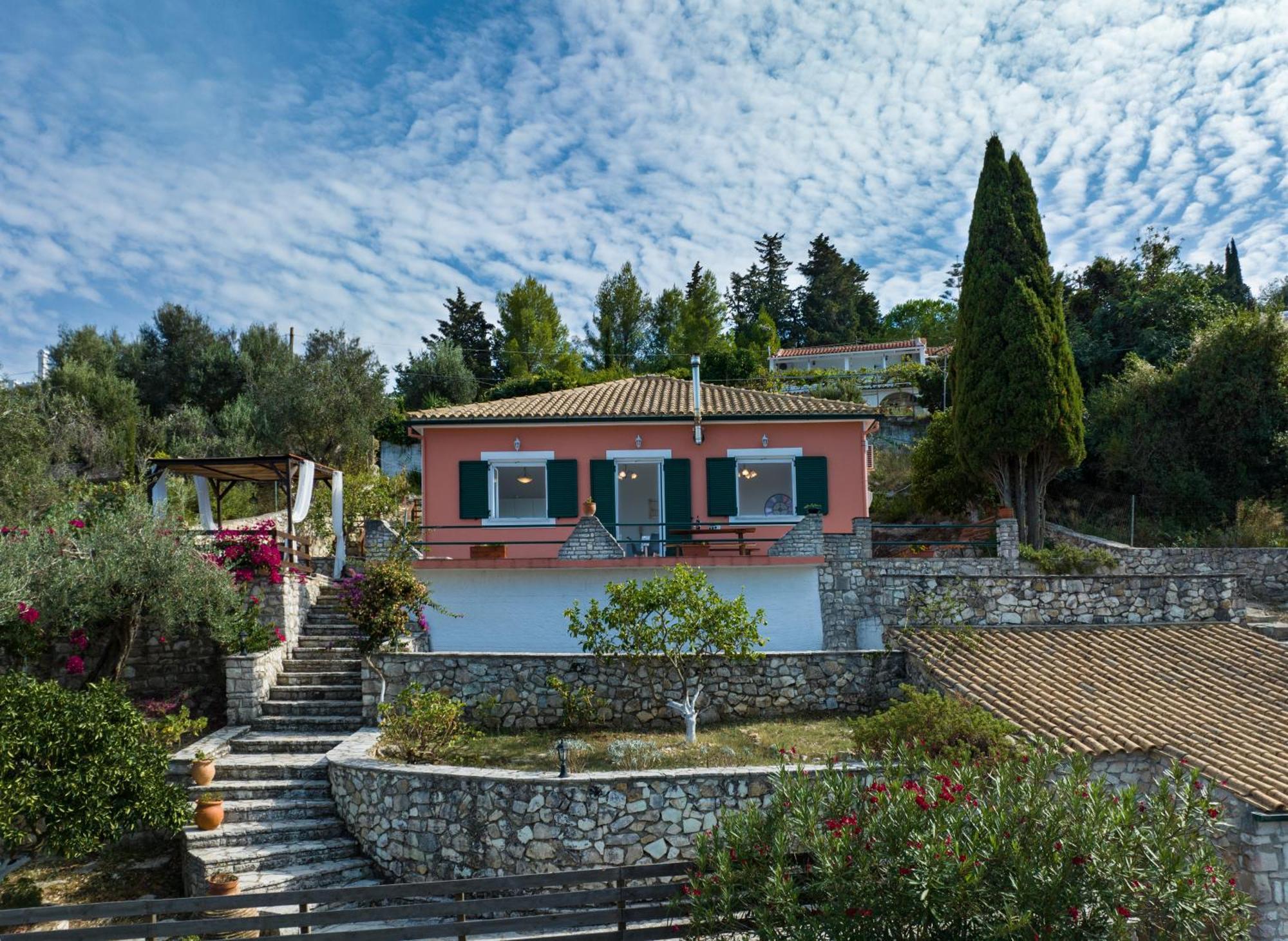 Villa Estia Ieromonachos エクステリア 写真